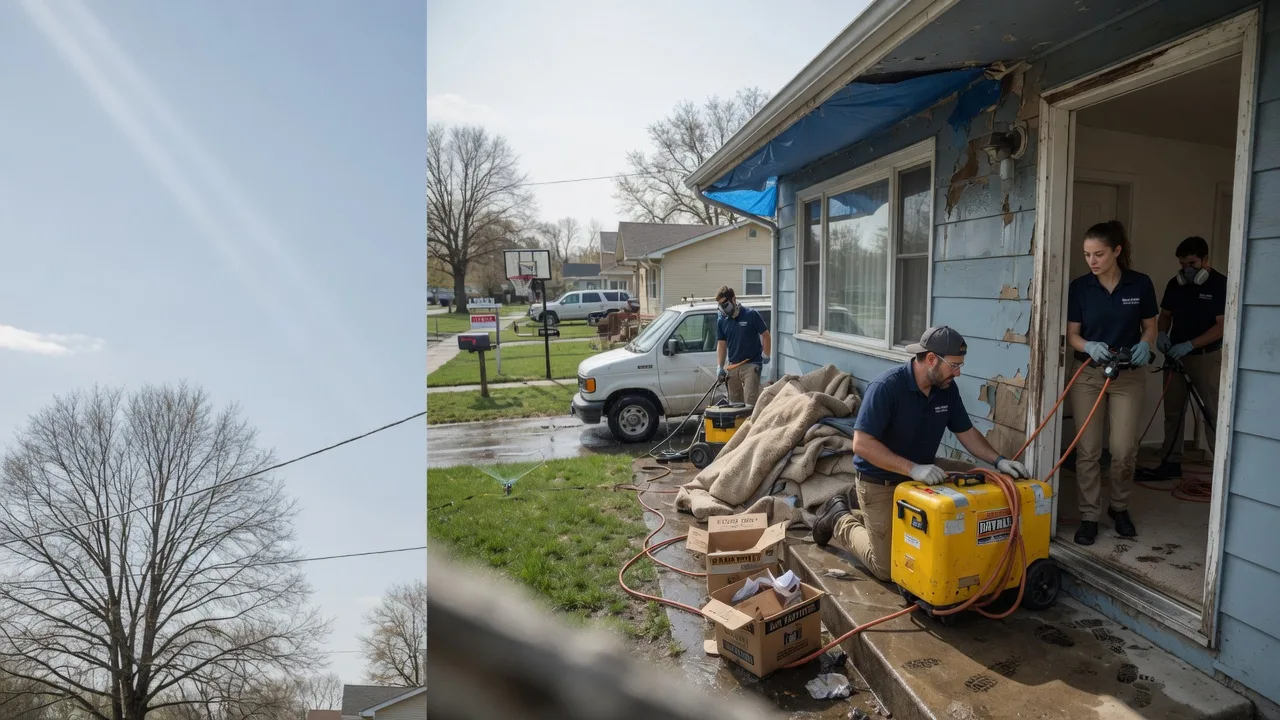 Basement Flood Cleanup in Stonewall, LA near me